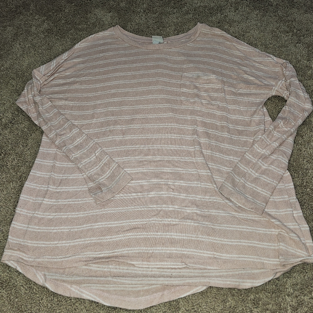 Long sleeve, striped sweater